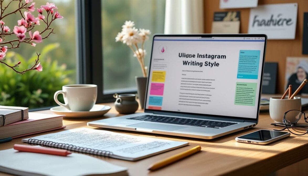 Comment adopter un style d&rsquo;écriture unique sur instagram